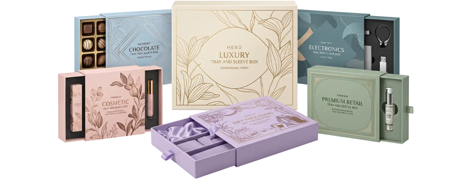 Tray and Sleeve Boxes