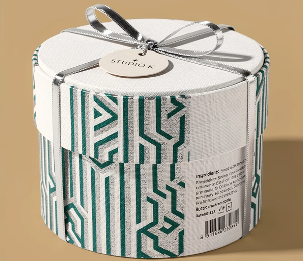 Round Gift Boxes with Lid